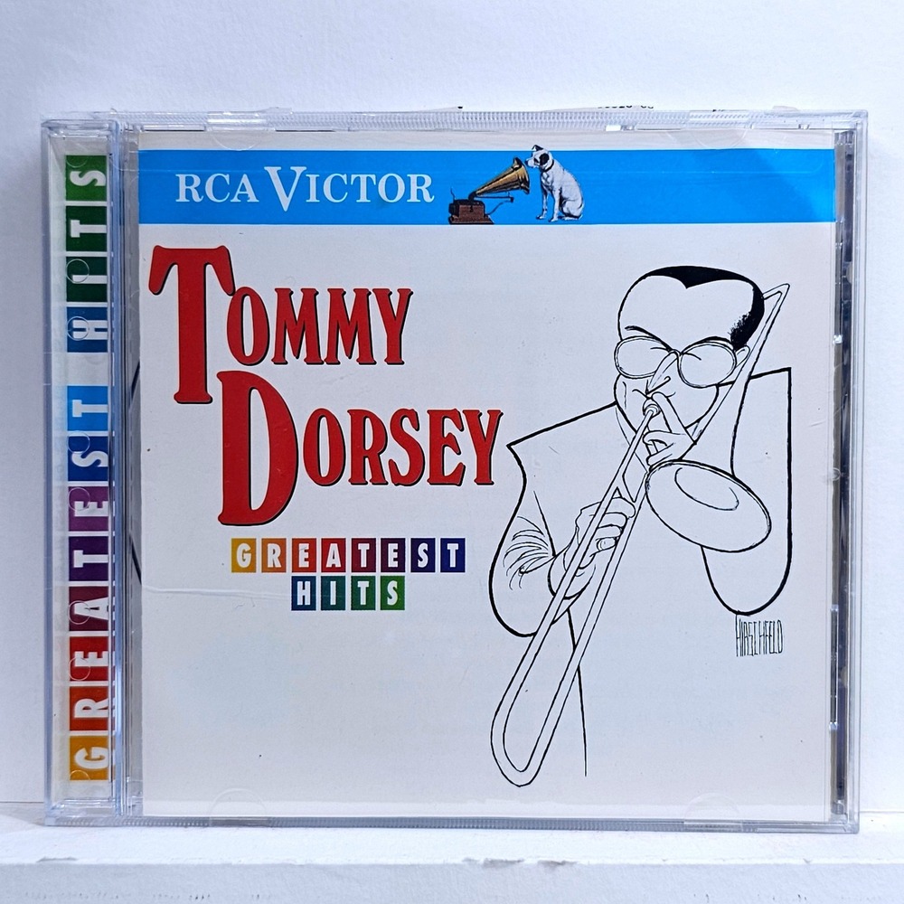 Tommy Dorsey RCA Victor Greatest Hits CD Big Band Jazz‎ Frank Sinatra Hirschfeld